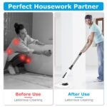 1Pc Electric Spin Scrubber Cordless Rechargeable Telescopic Cleaning Brush - Image 8