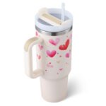 Tumbler With Handle Straw Insulated, Stainless Steel - Image 2