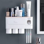Hanging Magnetic Toothbrush Holder Single Drawer - Image 5