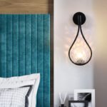 Nordic Bedroom Bedside Led Wall Lamp Golden Personality Home Lighting - Image 9