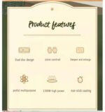 Roast All-in-one Pot Household Multi-functional Cooking Pot Electric Roaster Pan - Image 9