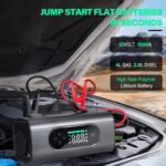 Portable Car Battery Starter With Air Compressor | 8 In 1 - Image 2