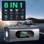 Portable Car Battery Starter With Air Compressor | 8 In 1 - Image 3