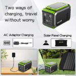 110V Camping Power Station,148Wh 200 W Solar Generator,40000mAh - Image 6