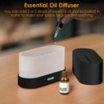 120ml Cool Mist Humidifier Ultrasonic Aroma Essential Oil Diffuser With Soothing sound - Image 5