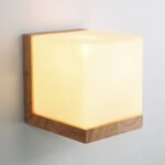 Simple Wooden Wall Lamp Bedroom Bedside Lamp - Image 8