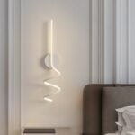 Wall Lamp Minimalist Line Bedroom Bedside Lamp - Image 8