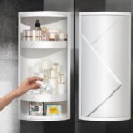 Rotatable Bathroom Makeup Organizer Corner - Image 6