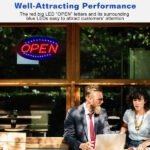 Ultra Bright LED Neon Open Sign  Normal Lighting Store Business Sign Animated Motion - Image 6