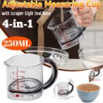 4-In-1 Adjustable Measuring Cup Multi-Functional