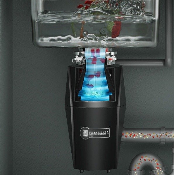 283d74be-4c16-4da3-a9f6-eb14db125311.jpg Simple Household Kitchen Garbage Processor - Image 1