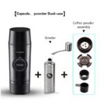 Mini Espresso Coffee Maker Portable Rechargeable  Mech - Image 5
