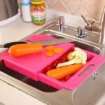 Multifunction Kitchen Chopping Blocks Sinks Drain Basket Cutting - Image 3