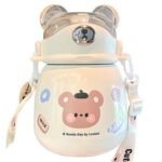 Stainless Steel High-value Bomb Lid Straw Pot Belly Cup - Image 2