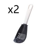 Multifunctional Slotted Spoon Grinding Cooking Spoon Mashed Auxiliary - Image 2