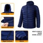 Men Heated Puffer Jacket Electric Heating - Image 10