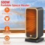 500W Portable Electric Heater - Image 3