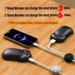 10000 MAh Portable Charger 2 In 1 Magnetic Hand Warmer - Image 7
