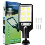 LED Solar Motion Sensor Light Bright Garden Outdoor Street Wall Lamp Solar - Image 5