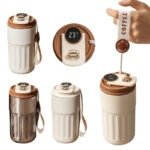 Smart Digital Thermal Bottle Portable Coffee  Flasks 450ml - Image 10