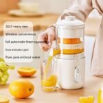 Multifunctional Wireless Electric Juicer Steel Orange Lemon Blender - Image 4