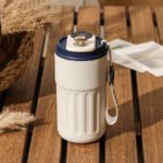 Smart Digital Thermal Bottle Portable Coffee  Flasks 450ml - Image 8
