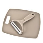 Stainless Steel Cutter Set Three Piece Set Wheat Straw - Image 5