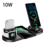 Fast Charger For Phone Fast Charging Pad For Phone Watch 6 In 1 - Image 2
