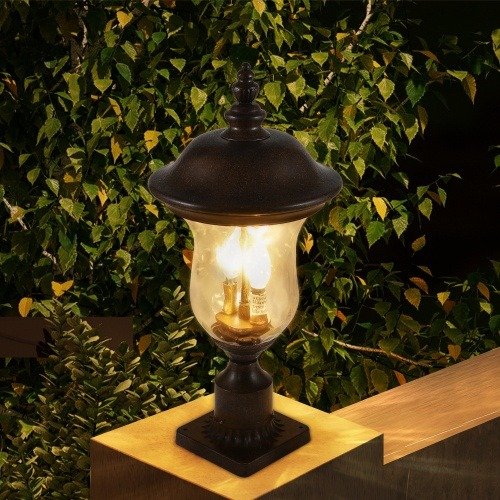 75d49c71-56eb-4998-802c-e2e2c95efe11.jpg Vintage Outdoor Light Pole Lights, Waterproof Garden Patio Lights, Walkway - Image 1
