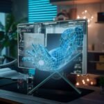 3D Hologram Fan Naked-eye Projector Holiday Gifts - Image 5