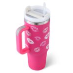 Tumbler With Handle Straw Insulated, Stainless Steel - Image 8