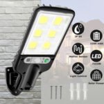 LED Solar Motion Sensor Light Bright Garden Outdoor Street Wall Lamp Solar