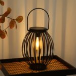 Solar Iron Lamp Outdoor Yard Lamp Garden Lawn Lamp