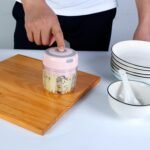 Mini Electric Garlic Chopper 8.45OZ Cordless - Image 2