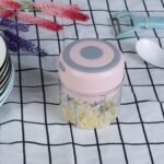 Mini Electric Garlic Chopper 8.45OZ Cordless - Image 3