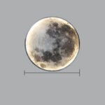 Moon Wall Lamp Bedroom Bedside Lamp Modern - Image 3