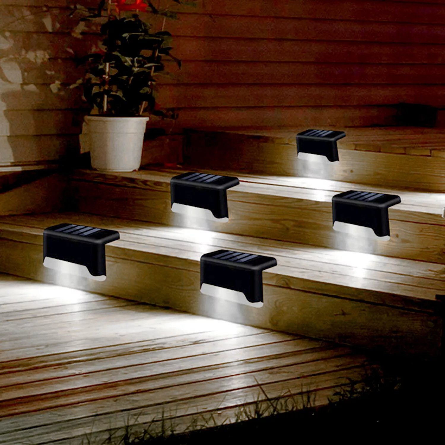 97bb00a6-c24c-44fe-90a3-3bb51fcf3e57.jpg 4 Solar LED Bright Deck Lights Outdoor Garden - Image 1