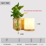 Simple Wooden Wall Lamp Bedroom Bedside Lamp - Image 2