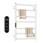 SIOYIE Towel Warmer Bathroom Wall Mounted 6 Bars Electric Towel Drying - Image 6
