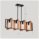 4-Light Kitchen Island Lights Pendant Light Farmhouse - Image 6