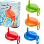 Soda Can Lid Straw Soda Can Lid Cola Cans Cup Lid Reusable Can - Image 5