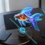 3D Hologram Fan Naked-eye Projector Holiday Gifts