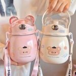 Stainless Steel High-value Bomb Lid Straw Pot Belly Cup - Image 4