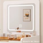 3 In 1 Dressing Table With Flip Mirror And Light - Image 4