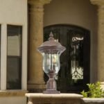 Vintage Outdoor Light Pole Lights, Waterproof Garden Patio Lights, Walkway - Image 3