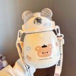 Stainless Steel High-value Bomb Lid Straw Pot Belly Cup - Image 3