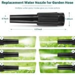 Metal Garden Hose, 100ft Stainless Steel Flexible Water Hose With 10 Adjustable Patterns - Image 7