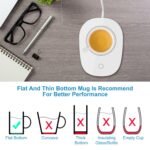 Milk Electric Heater Pad Office Home Desk Electric Beverage Warmer Mat - Image 9