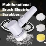 Kitchen Supplies Multifunctional Brush Electric Scrubber Rechargeable