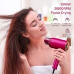 Water Ionic Hair Dryer, 1800W Blow Dryer - Image 3